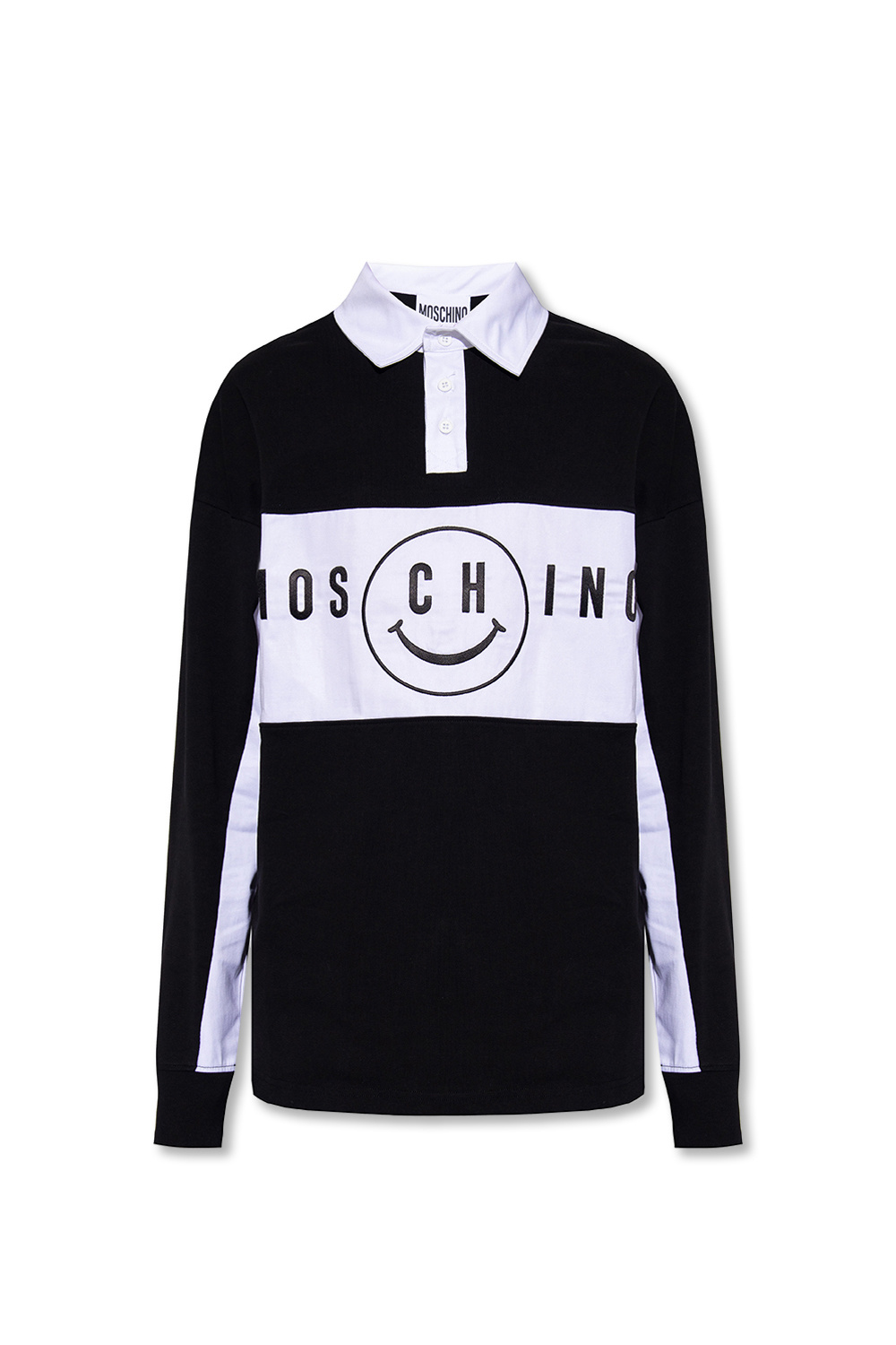 MOSCHINO A048055000555 関税送料込 moschino-red-jumbo-logo-tool-